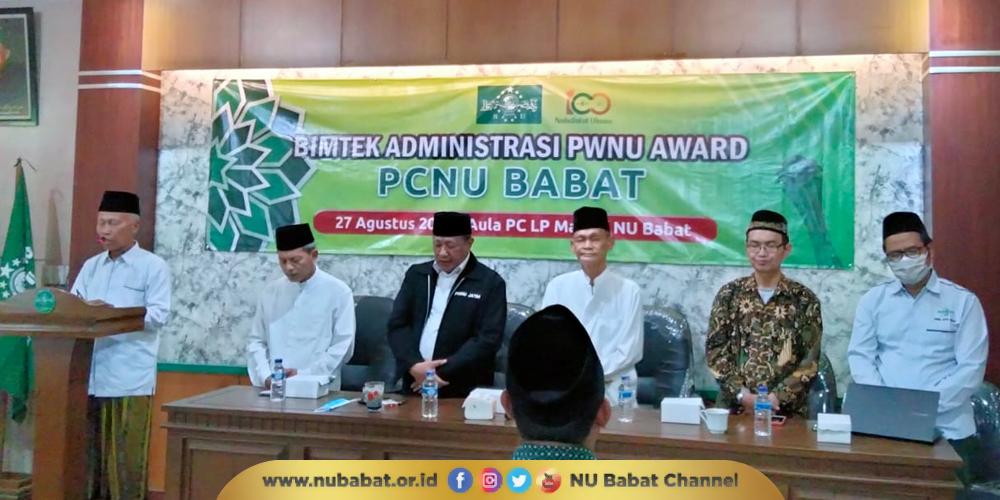 bimtek administrasi pcnu babat bersama pwnu jatim