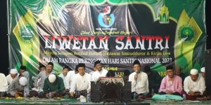 Ribuan Santri Padati Acara Liwetan Santri RMI PCNU Babat