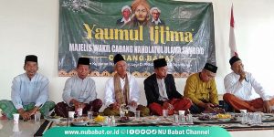 Melalui Yaumul Ijtima’, MWCNU Sambeng Salurkan Bantuan dan Sosialisasi IDN