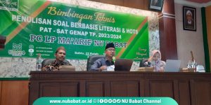 LP Maarif NU Babat Gelar Bimtek Penulisan Soal Berbasis Literasi dan HOTS