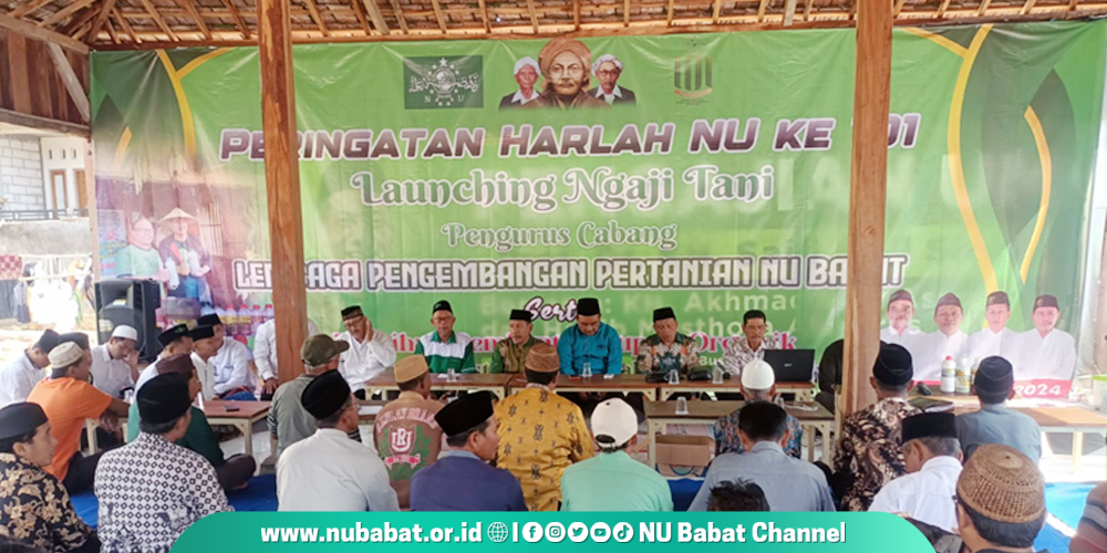 Bantu Petani, PC LPPNU Babat Launching Ngaji Tani dan Pelatihan Pembuatan Pupuk Organik