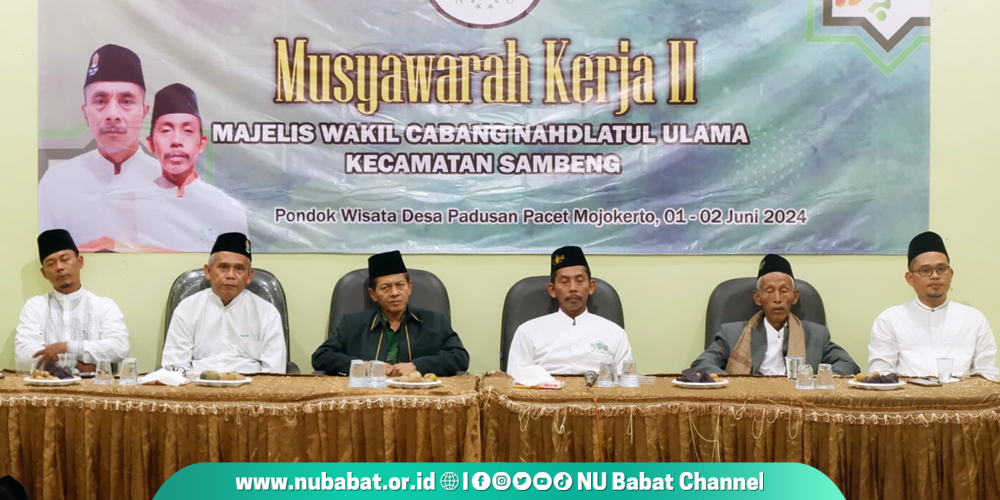 Revitalisasi Ranting dan Banom Menjadi Amanah Musker II MWCNU Sambeng