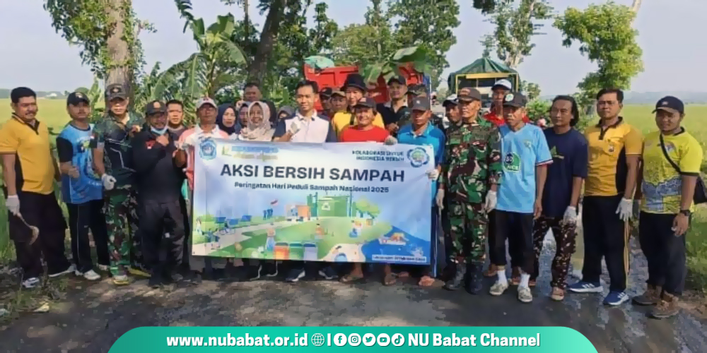 Kolaborasi Bersih-bersih Sampah, GP Ansor Kedungpring Dorong Aksi Nyata Jaga Lingkungan