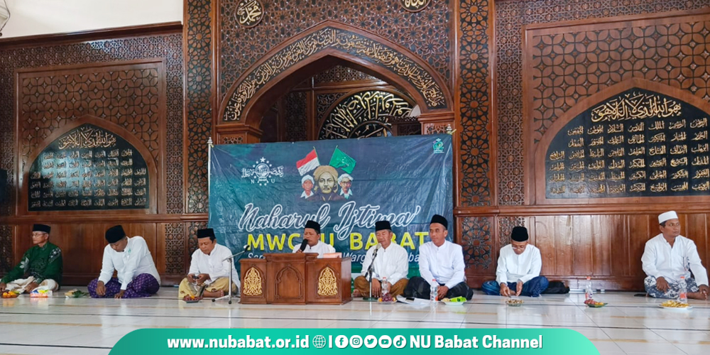 Naharul Ijtima' ke 29, Dedikasi MWCNU Babat Merawat NU di Kecamatan Babat