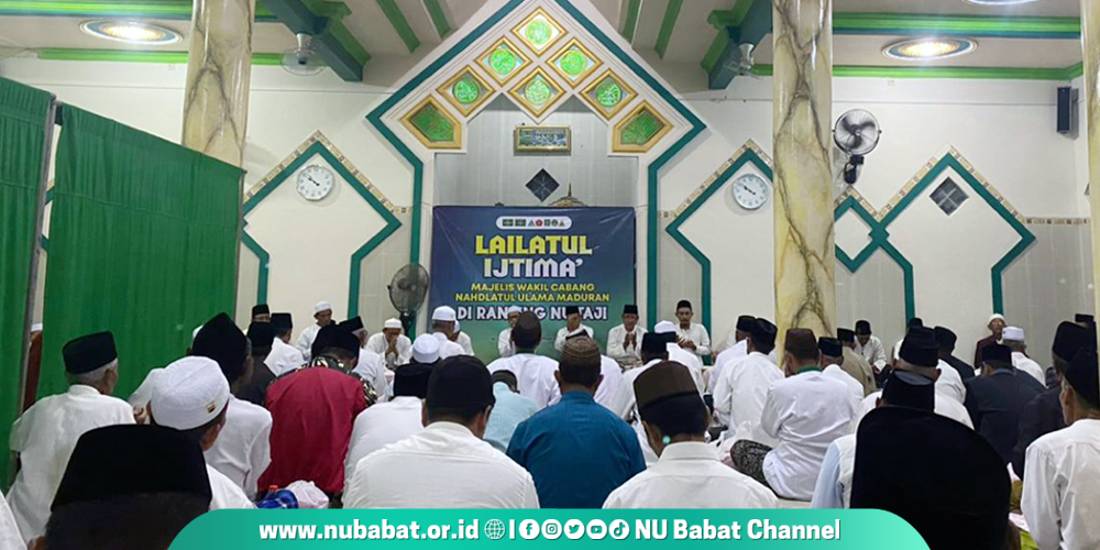 MWCNU Maduran Gelar Lailatul Ijtima' di Desa Taji, Kuatkan Silaturahmi Sekaligus Galang Dana untuk Graha NU Center Babat